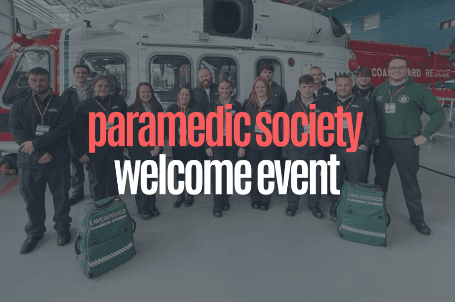 Paramedic Society Welcome Event